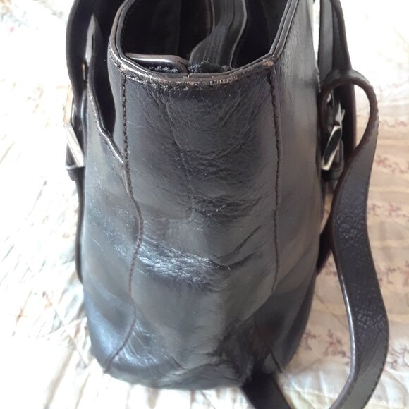 Vintage Etienne Aigner Leather Shoulder Bag - Picture 12 of 16